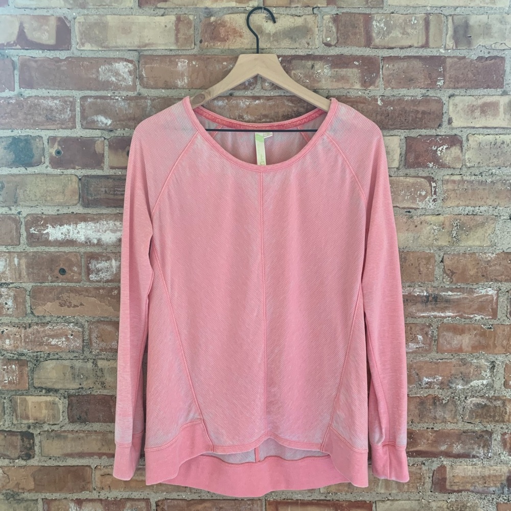 Pink Long-sleeve, size S